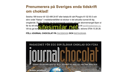 journal-chocolat.se alternative sites