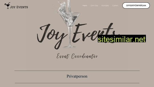 joyevents.se alternative sites