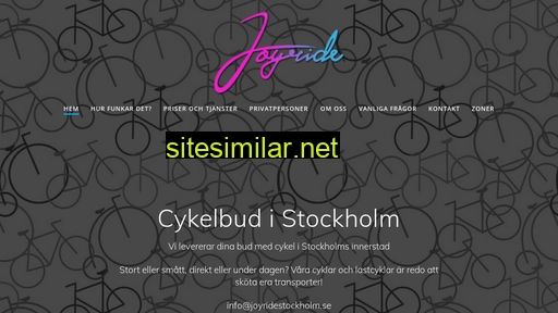 joyridestockholm.se alternative sites
