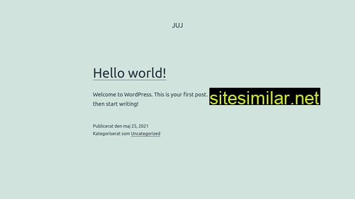 juj.se alternative sites