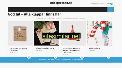 julexpressen.se alternative sites