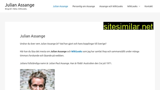 julianassange.se alternative sites