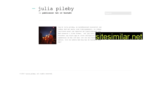 juliapileby.se alternative sites