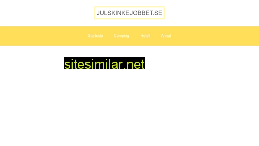 julskinkejobbet.se alternative sites