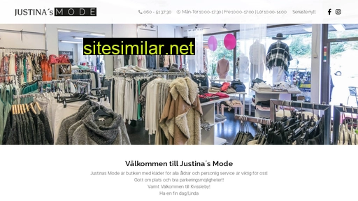 justinasmode.se alternative sites