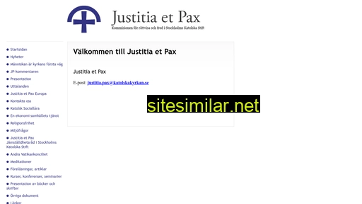 justitiaetpax.se alternative sites