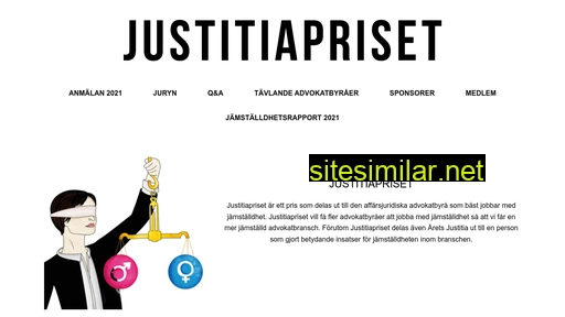 justitiapriset.se alternative sites
