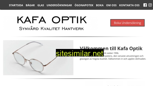 kafaoptik.se alternative sites