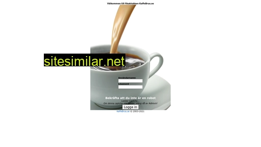 kaffebrus.se alternative sites
