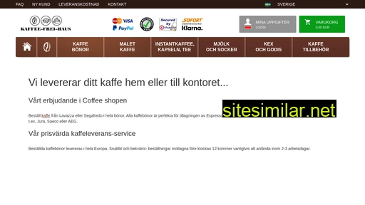 kaffee-frei-haus.se alternative sites