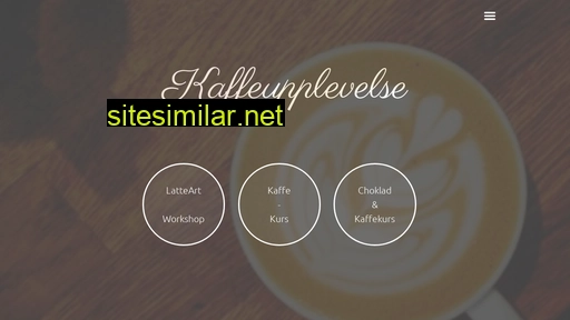 Kaffeupplevelse similar sites