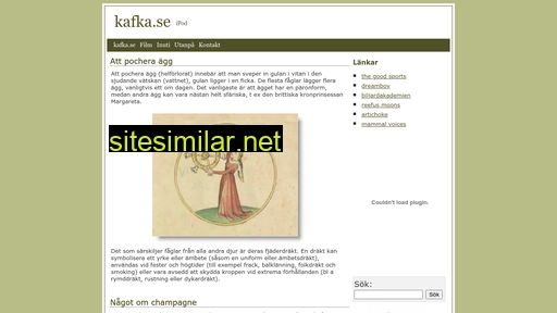 kafka.se alternative sites