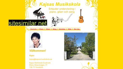 kajsasmusikskola.se alternative sites