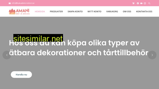 kakadekoration.se alternative sites