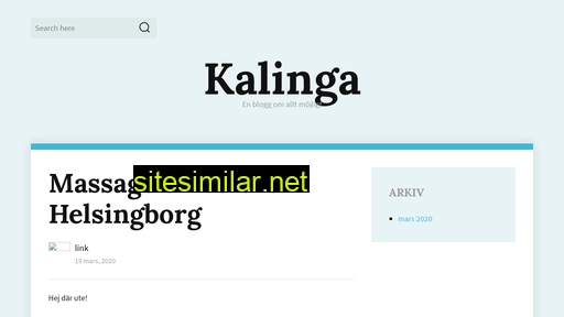 kalinga.se alternative sites