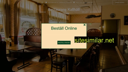 kallhallrestaurang.se alternative sites