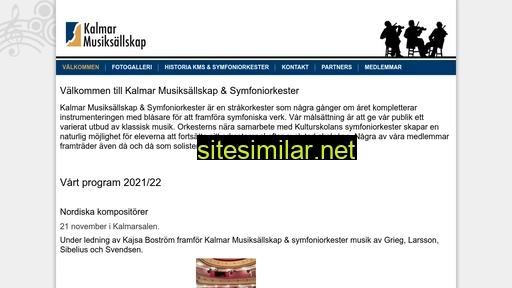 Kalmarmusiksallskap similar sites