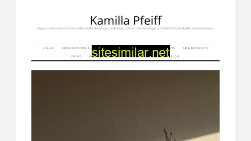 kamillapfeiff.se alternative sites