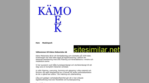 kamomek.se alternative sites