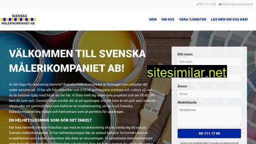 Kampanj-svenskamalerikompaniet similar sites