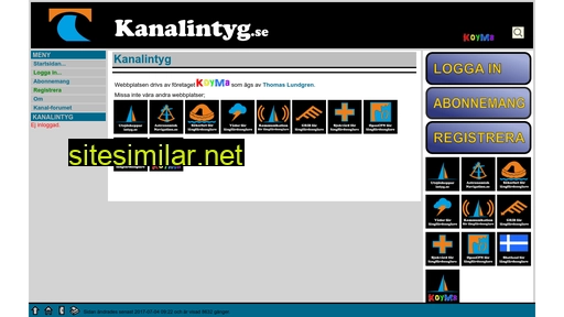 kanalintyg.se alternative sites