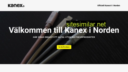 kanex.se alternative sites