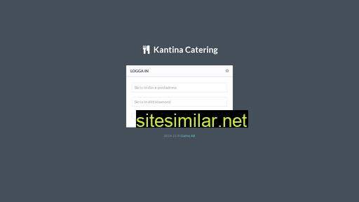 kantinacatering.se alternative sites