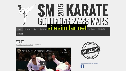 karatesm2015.se alternative sites
