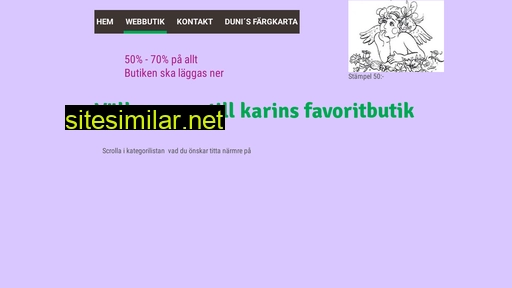 Karins-favoritbutik similar sites