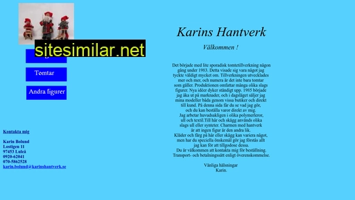 karinshantverk.se alternative sites