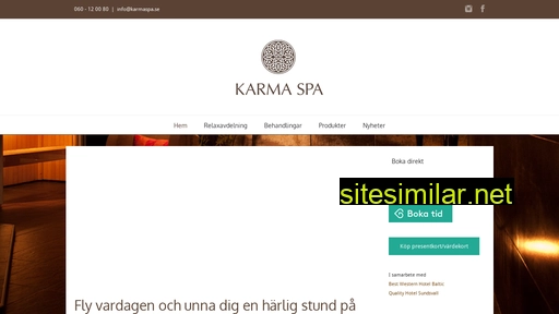 karmaspa.se alternative sites