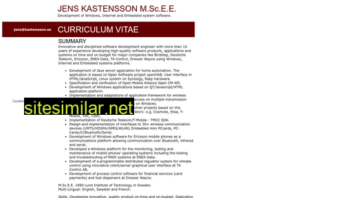kastensson.se alternative sites