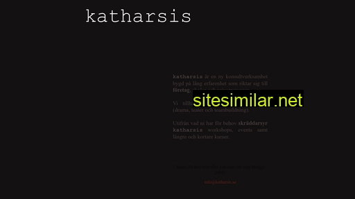 katharsis.se alternative sites