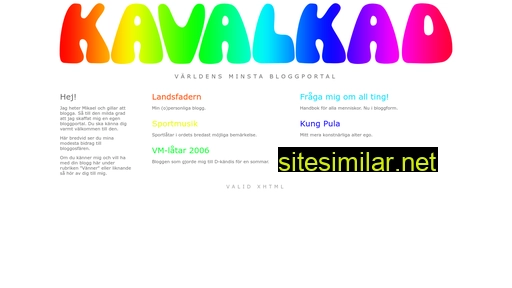 kavalkad.se alternative sites