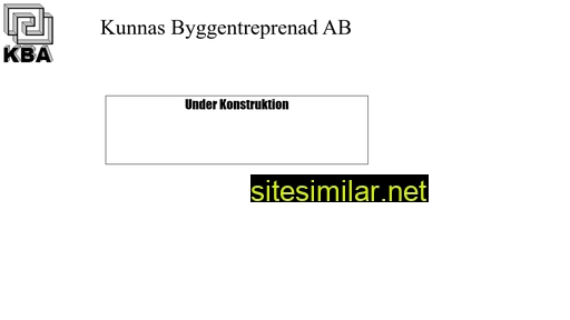 kbabygg.se alternative sites