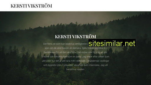 kerstivikstrom.se alternative sites
