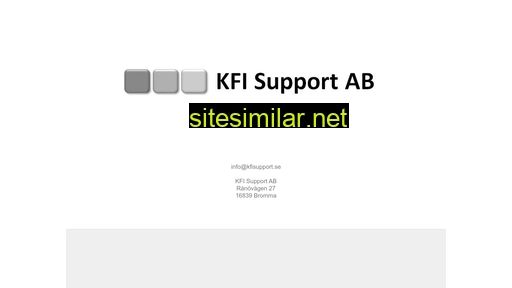 kfisupport.se alternative sites