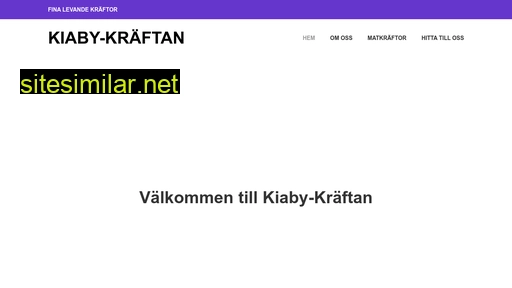 kiaby-kraftan.se alternative sites