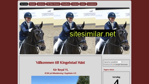 kingelstadhast.se alternative sites