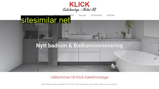 klickkakelmontage.se alternative sites