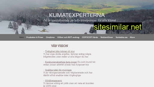 klimatexperterna.se alternative sites