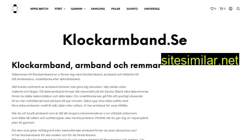 klockarmband.se alternative sites