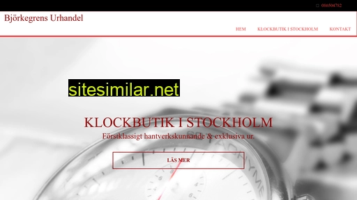 Klockbutikistockholm similar sites