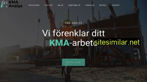 kmaanalys.se alternative sites