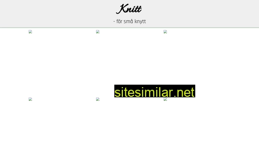 knitt.se alternative sites