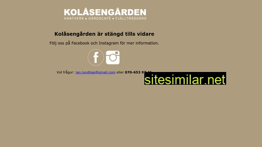 kolasengarden.se alternative sites