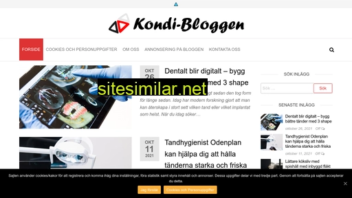 Kondi-bloggen similar sites