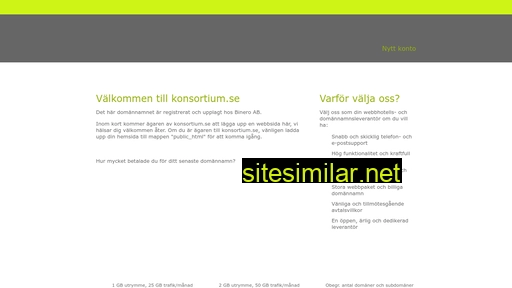 konsortium.se alternative sites