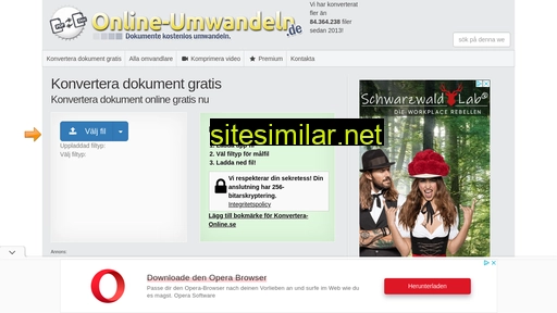 konvertera-online.se alternative sites