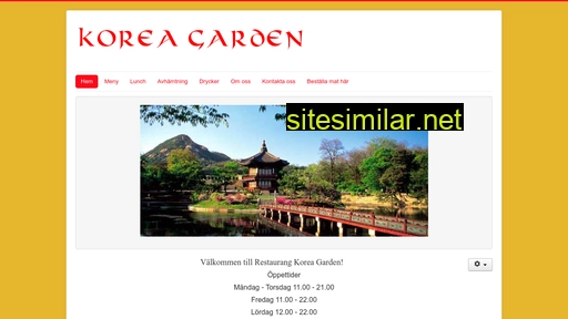 Koreagarden similar sites